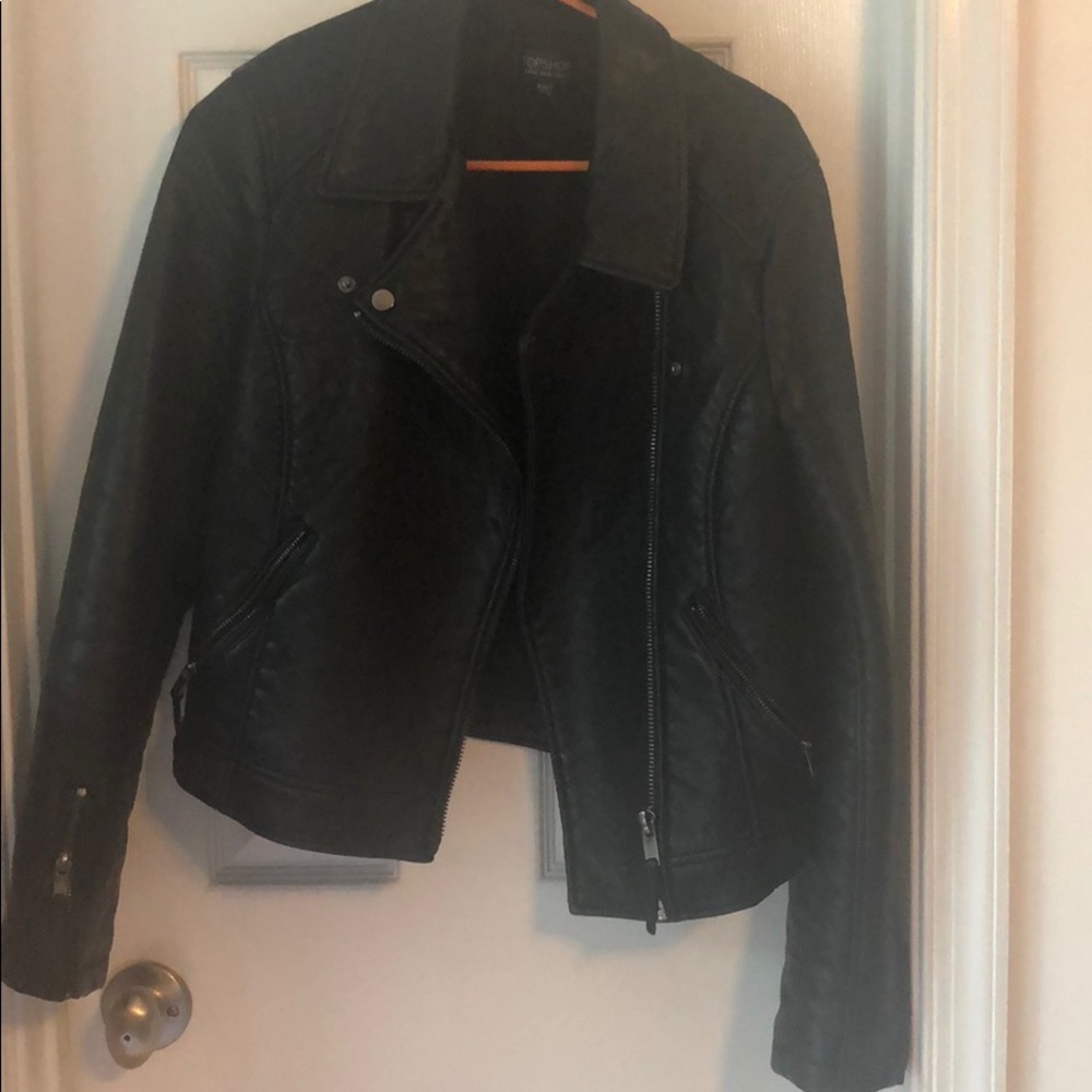 Leather jacket